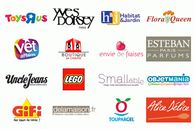 Quelques-unes des boutiques présentes sur annuairedesoffres.com