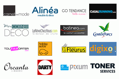 Quelques-unes des boutiques présentes sur annuairedesoffres.com