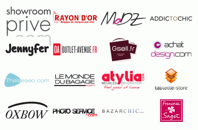 Quelques-unes des boutiques présentes sur annuairedesoffres.com