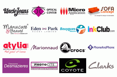 Quelques-unes des boutiques présentes sur annuairedesoffres.com