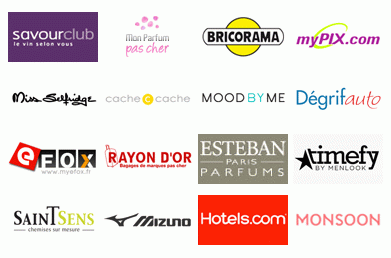 Quelques-unes des boutiques présentes sur annuairedesoffres.com