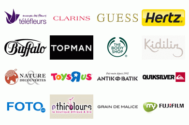 Quelques-unes des boutiques présentes sur annuairedesoffres.com