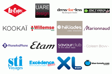 Quelques-unes des boutiques présentes sur annuairedesoffres.com