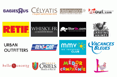 Quelques-unes des boutiques présentes sur annuairedesoffres.com