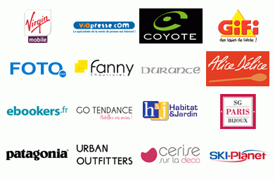 Quelques-unes des boutiques présentes sur annuairedesoffres.com