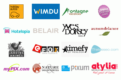 Quelques-unes des boutiques présentes sur annuairedesoffres.com