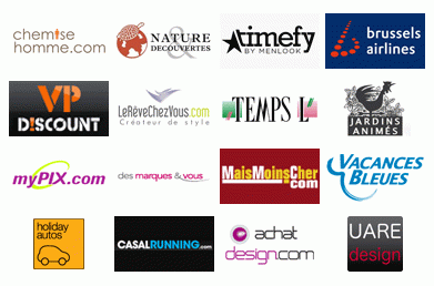 Quelques-unes des boutiques présentes sur annuairedesoffres.com