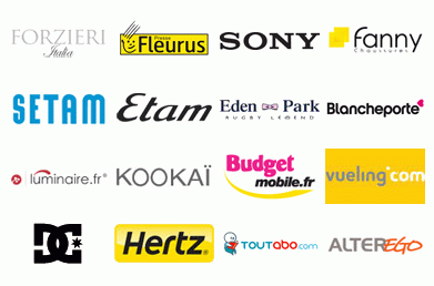 Quelques-unes des boutiques présentes sur annuairedesoffres.com