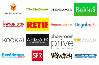 Quelques-unes des boutiques présentes sur annuairedesoffres.com