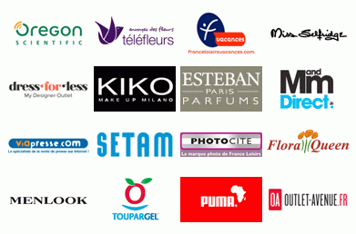 Quelques-unes des boutiques présentes sur annuairedesoffres.com