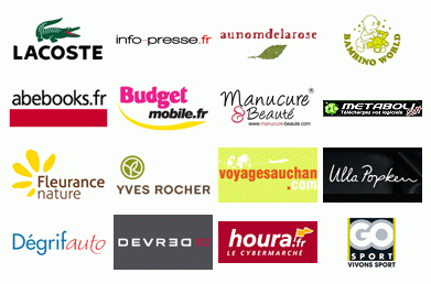 Quelques-unes des boutiques présentes sur annuairedesoffres.com