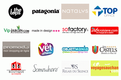 Quelques-unes des boutiques présentes sur annuairedesoffres.com