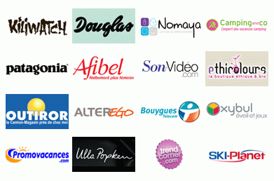 Quelques-unes des boutiques présentes sur annuairedesoffres.com