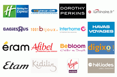 Quelques-unes des boutiques présentes sur annuairedesoffres.com