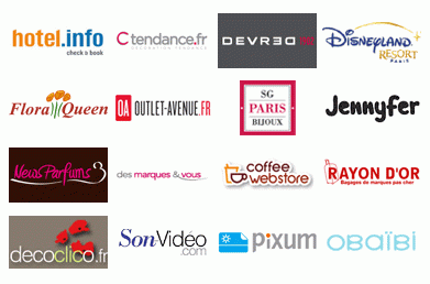 Quelques-unes des boutiques présentes sur annuairedesoffres.com