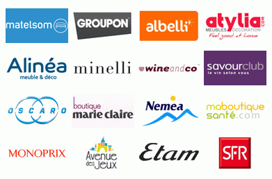 Quelques-unes des boutiques présentes sur annuairedesoffres.com