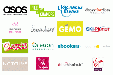 Quelques-unes des boutiques présentes sur annuairedesoffres.com