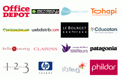 Quelques-unes des boutiques présentes sur annuairedesoffres.com