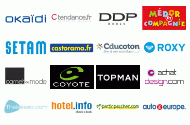 Quelques-unes des boutiques présentes sur annuairedesoffres.com