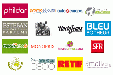 Quelques-unes des boutiques présentes sur annuairedesoffres.com