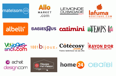 Quelques-unes des boutiques présentes sur annuairedesoffres.com