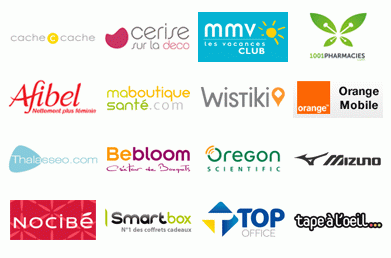 Quelques-unes des boutiques présentes sur annuairedesoffres.com