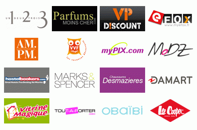 Quelques-unes des boutiques présentes sur annuairedesoffres.com