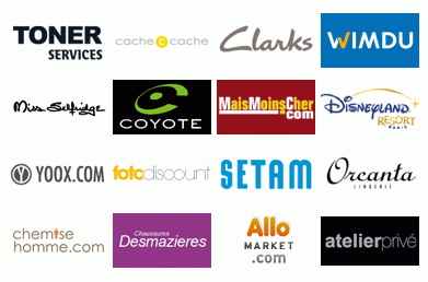 Quelques-unes des boutiques présentes sur annuairedesoffres.com