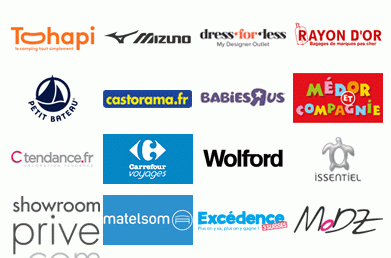 Quelques-unes des boutiques présentes sur annuairedesoffres.com