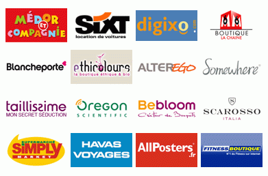 Quelques-unes des boutiques présentes sur annuairedesoffres.com