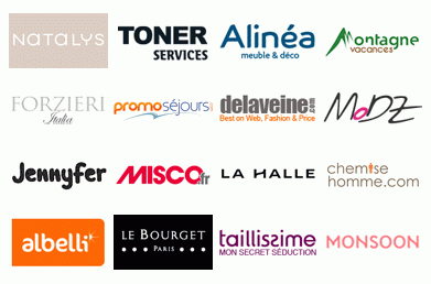 Quelques-unes des boutiques présentes sur annuairedesoffres.com