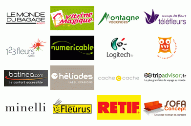 Quelques-unes des boutiques présentes sur annuairedesoffres.com