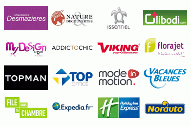 Quelques-unes des boutiques présentes sur annuairedesoffres.com