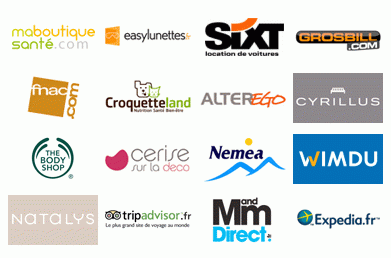 Quelques-unes des boutiques présentes sur annuairedesoffres.com