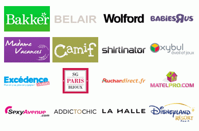 Quelques-unes des boutiques présentes sur annuairedesoffres.com