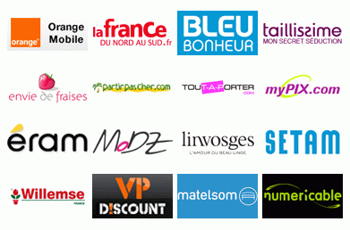 Quelques-unes des boutiques présentes sur annuairedesoffres.com