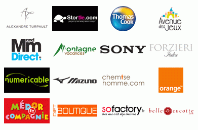 Quelques-unes des boutiques présentes sur annuairedesoffres.com