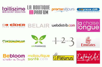 Quelques-unes des boutiques présentes sur annuairedesoffres.com