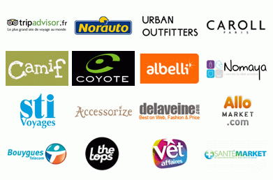 Quelques-unes des boutiques présentes sur annuairedesoffres.com