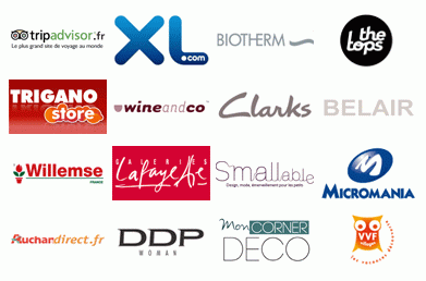 Quelques-unes des boutiques présentes sur annuairedesoffres.com