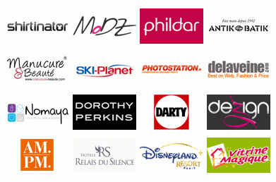 Quelques-unes des boutiques présentes sur annuairedesoffres.com