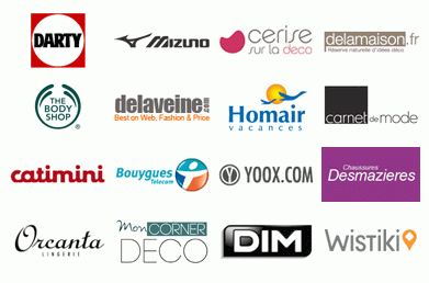 Quelques-unes des boutiques présentes sur annuairedesoffres.com