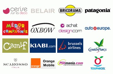 Quelques-unes des boutiques présentes sur annuairedesoffres.com