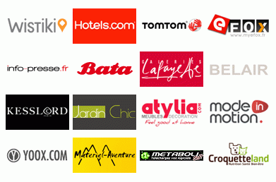 Quelques-unes des boutiques présentes sur annuairedesoffres.com