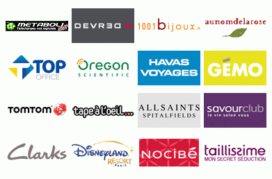 Quelques-unes des boutiques présentes sur annuairedesoffres.com