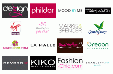 Quelques-unes des boutiques présentes sur annuairedesoffres.com