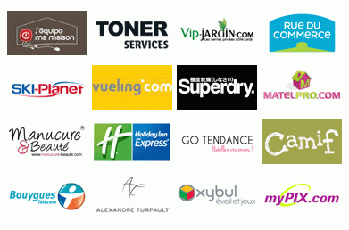 Quelques-unes des boutiques présentes sur annuairedesoffres.com