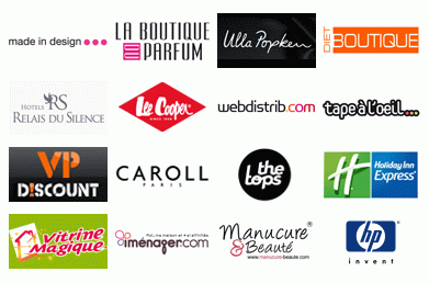 Quelques-unes des boutiques présentes sur annuairedesoffres.com