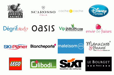 Quelques-unes des boutiques présentes sur annuairedesoffres.com