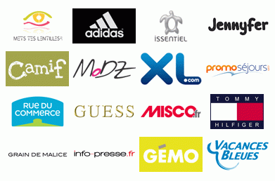 Quelques-unes des boutiques présentes sur annuairedesoffres.com